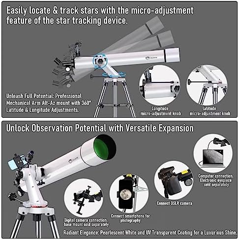 GALAEYES 100mm Aperture Telescope with Star-Finding System for iOS and Android