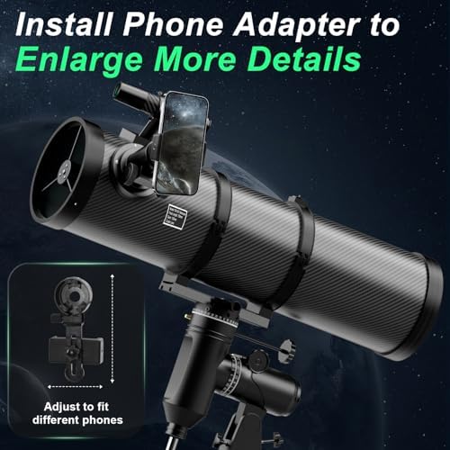 Aurosports 150mm Aperture Reflector Telescope for Astronomy