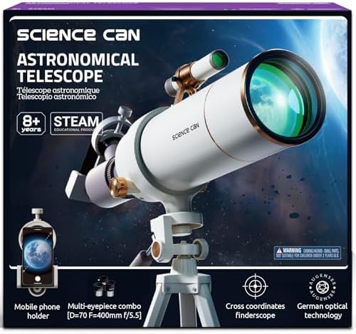 Science Can Telescope for Kids 70mm Aperture