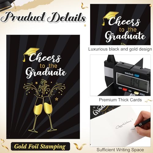 120 Pack Graduation Cards with Envelopes 2025