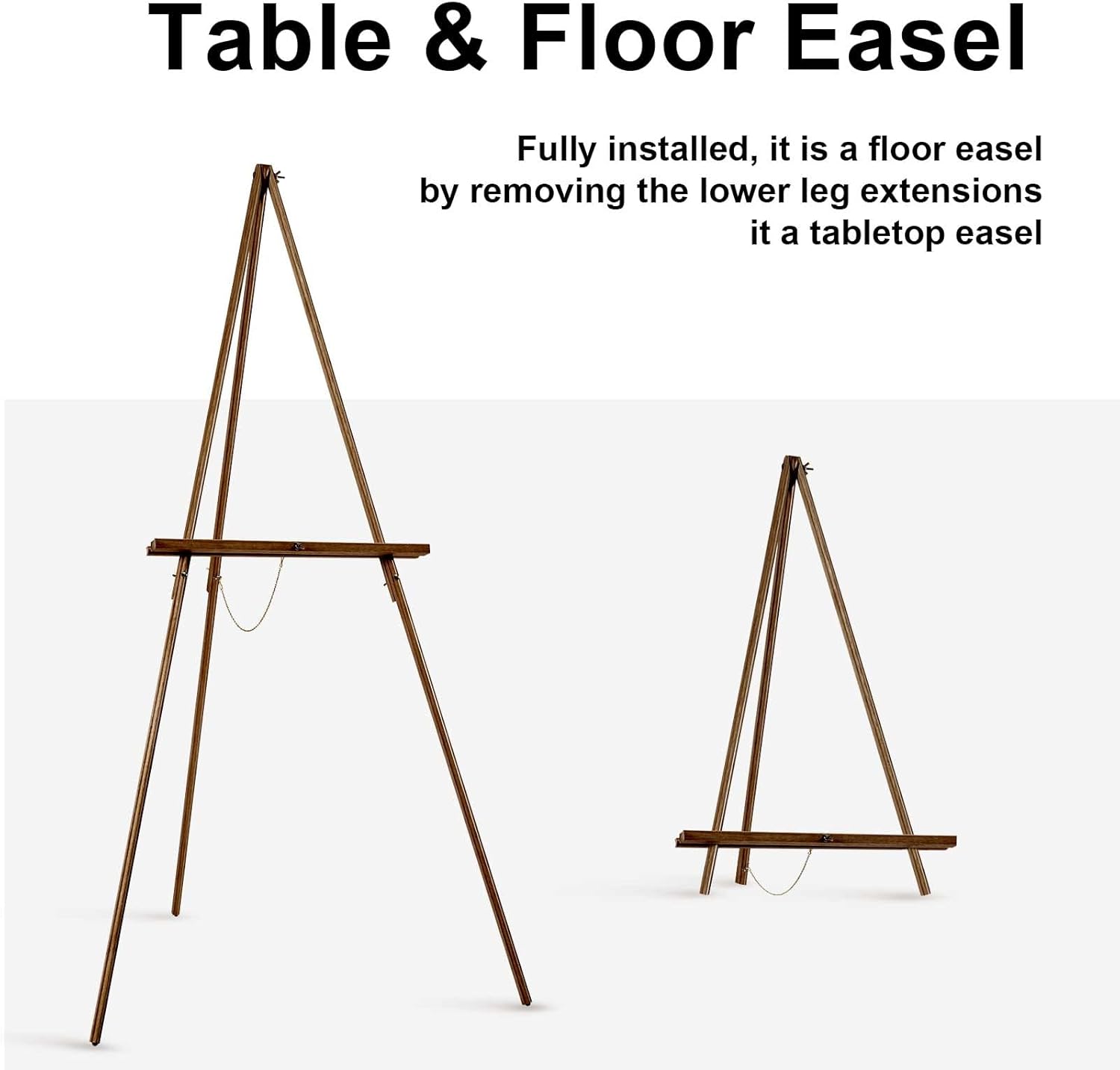 Falling in Art 65 inch A-Frame Easel Stand