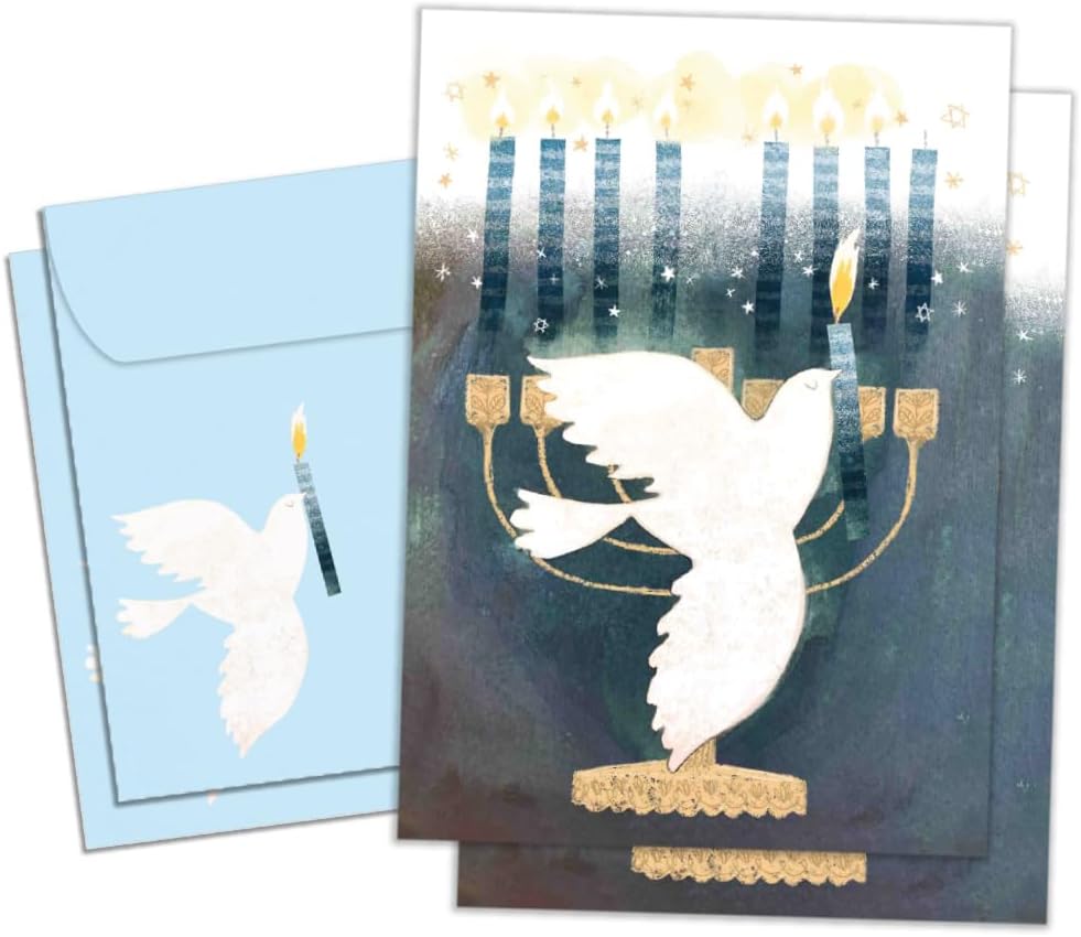 Tree-Free Greetings Hanukkah Card Set