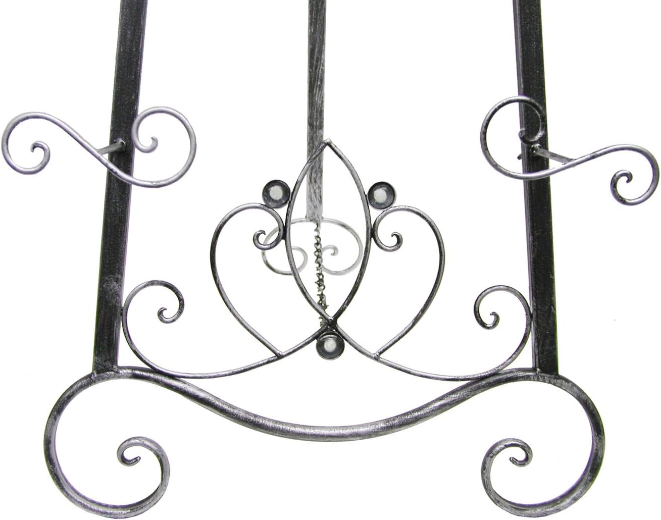 Designstyles Decorative Metal Easel Stand 61 Tall Pewter Finish