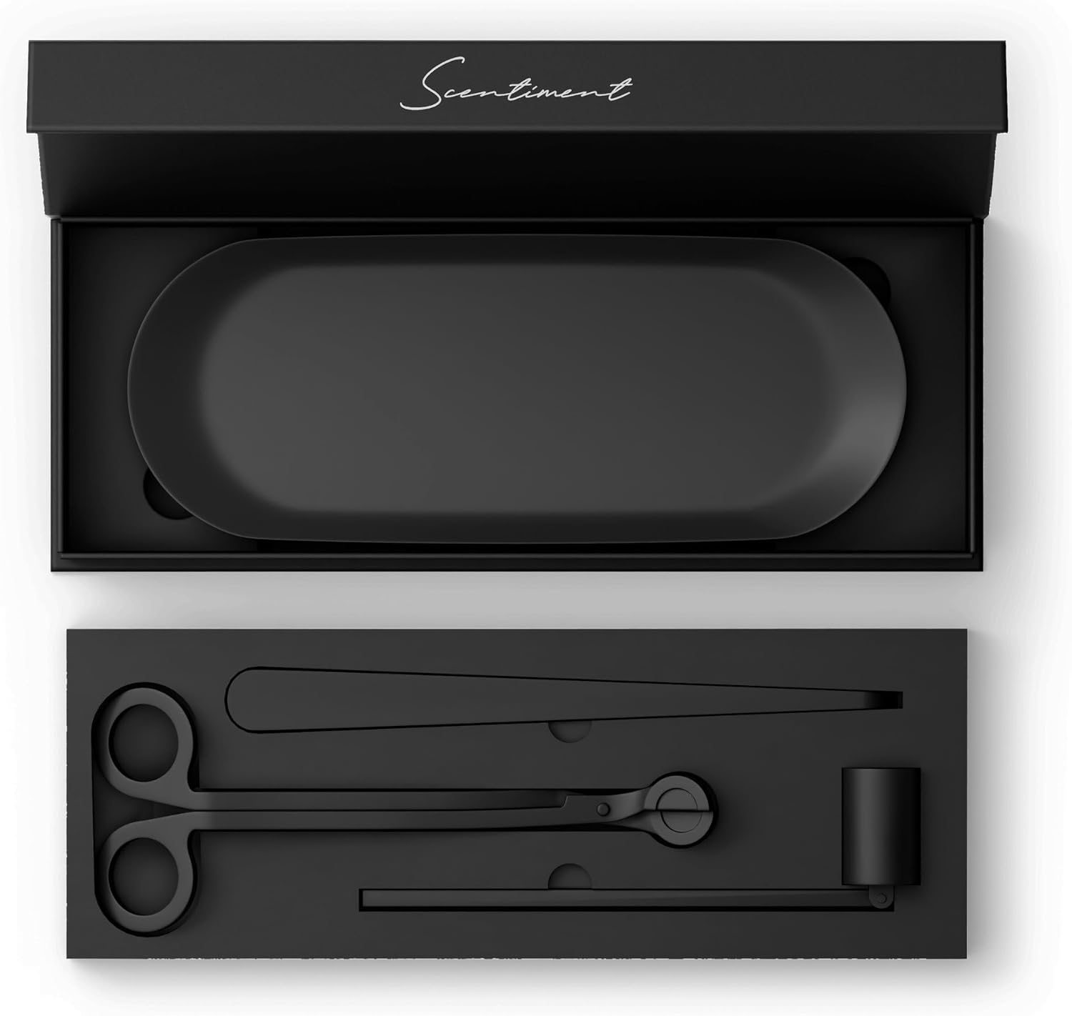 Scentiment Candle Care Kit 3-Piece Set Black