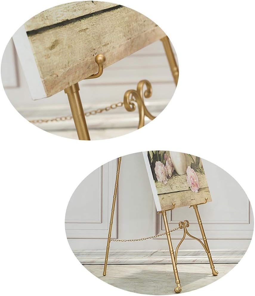 QZQHNYJ Wrought Iron Painting Easel Stand