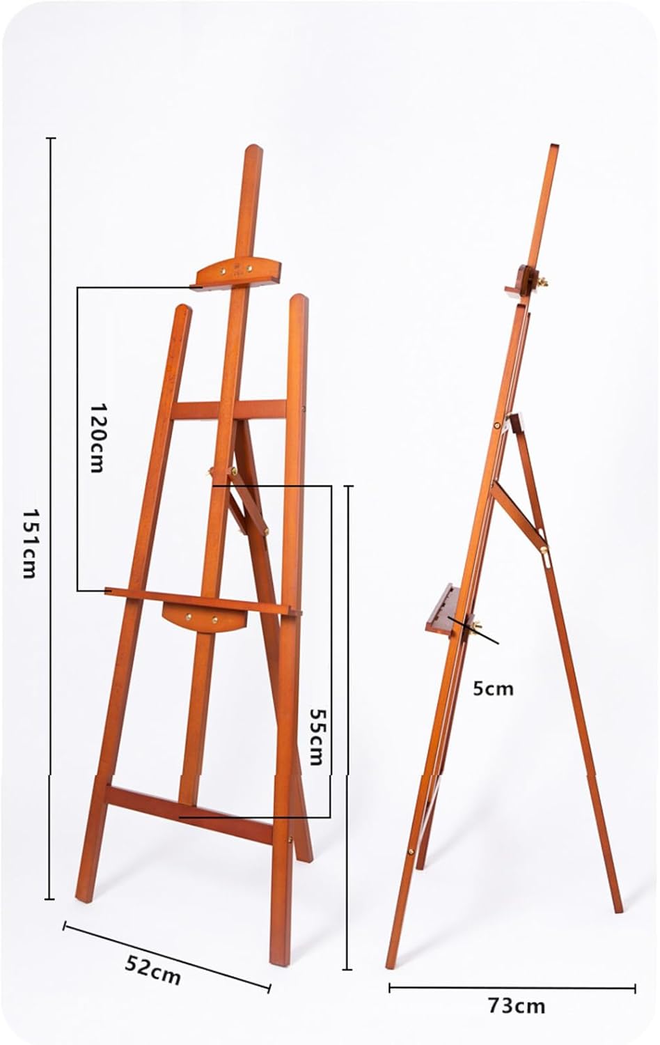 151cm Adjustable Tall Wooden Easel Stand