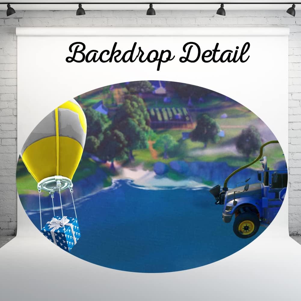 Battle Royale Backdrop for Boys Birthday Party