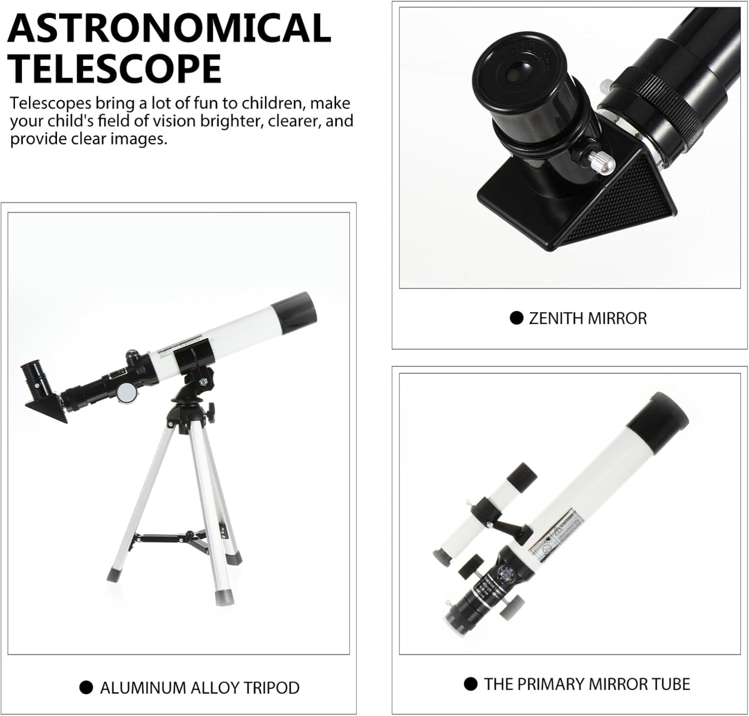 ULTECHNOVO Kids Astronomy Telescope with Tripod