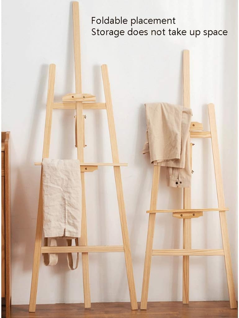 Adjustable Folding Wooden A-Frame Display Easel