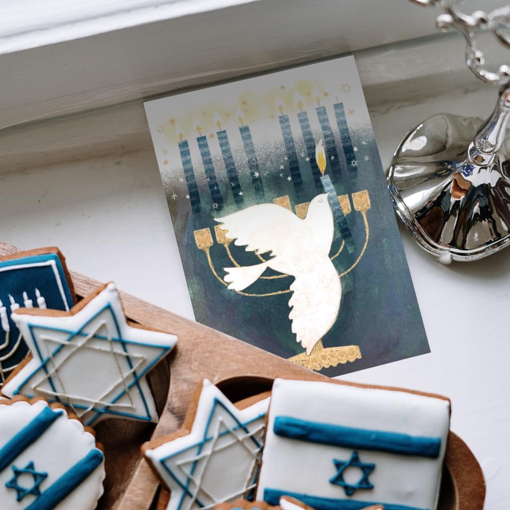 Tree-Free Greetings Hanukkah Card Set