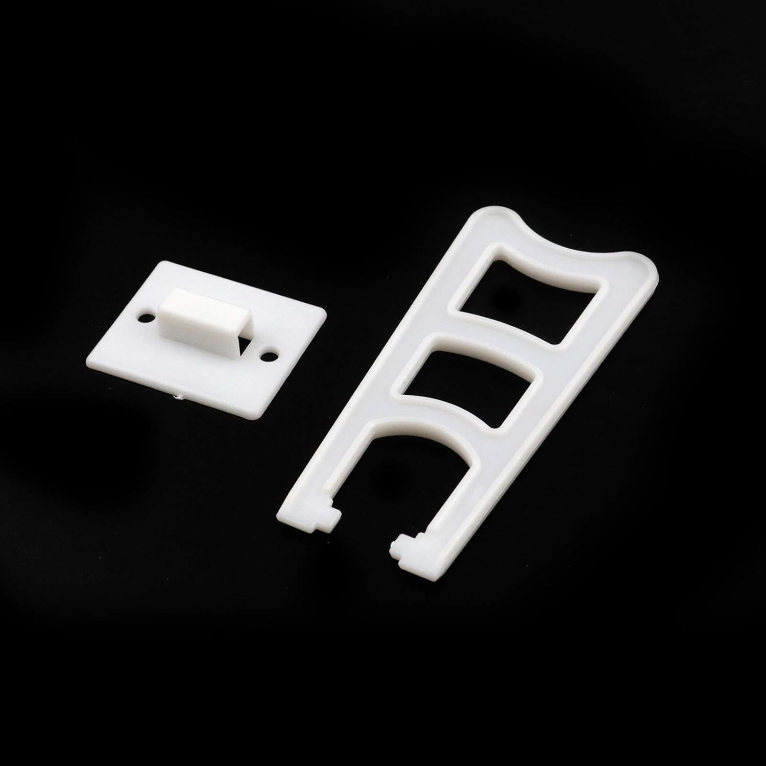 T Tulead White Plastic Easel Back Stand Pack of 10 with Screws