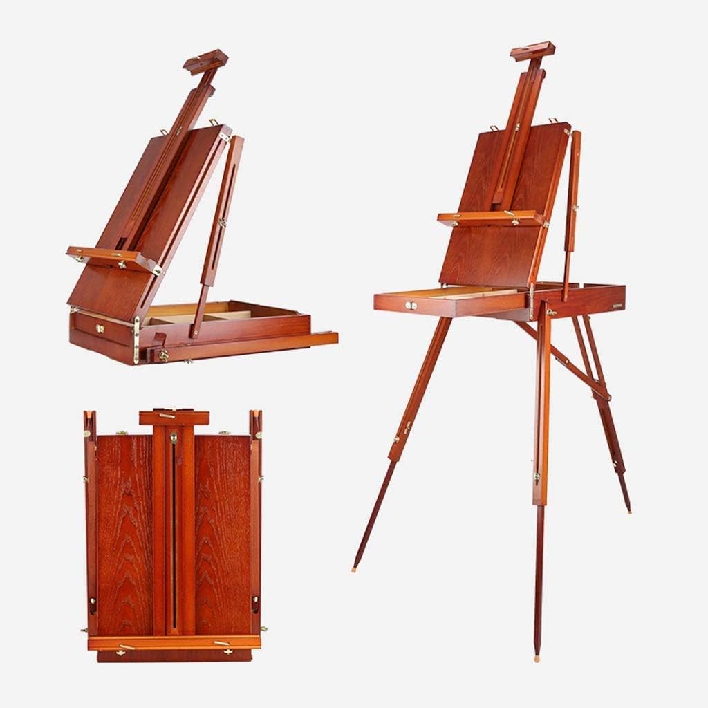 Large Easels Floor Display Canvas Stand with Drawer