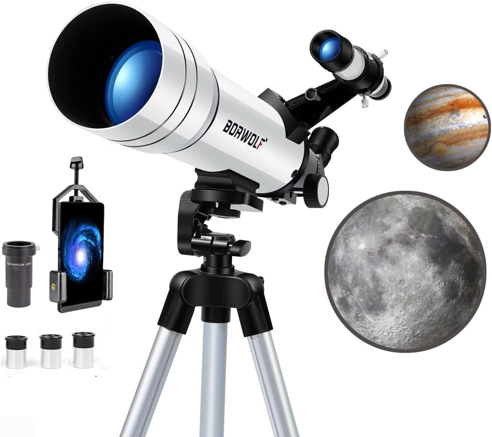 HD 400mm Telescope for Adults - Moon and Star Viewing