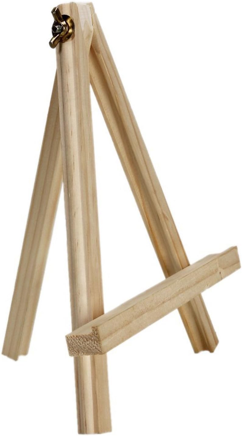 AUVOTTOKA 9 Inch Portable Wood Easel Tabletop Display