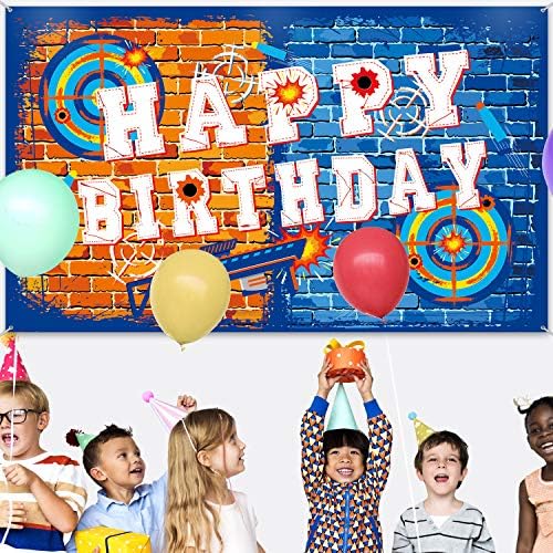 Tatuo Happy Birthday Dart Battle Banner Background