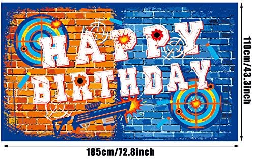 Tatuo Happy Birthday Dart Battle Banner Background