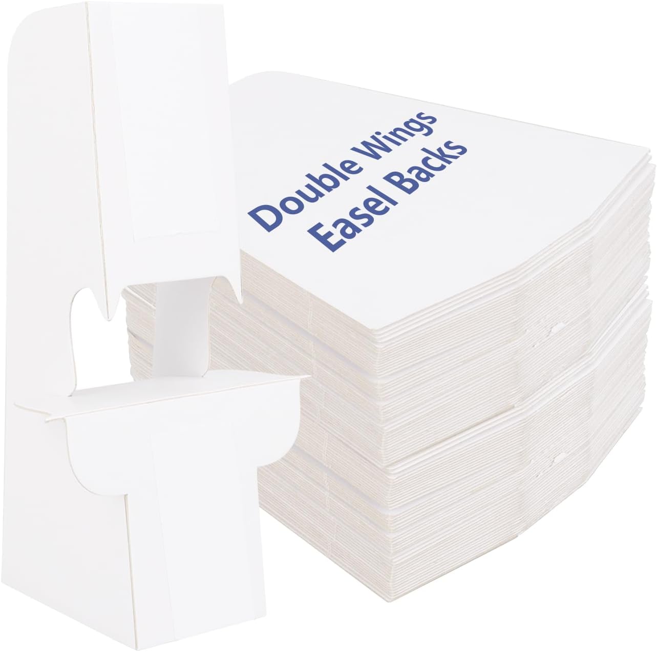 SHUESS 100 Pack 7 Inch Self Adhesive Cardboard Easel Backs