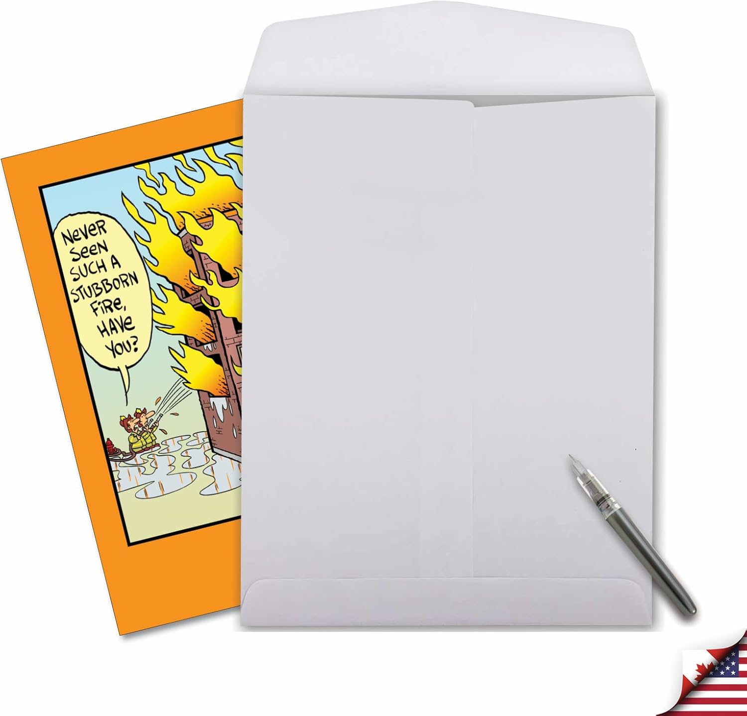 NobleWorks 1 Large Happy Birthday Card Funny Cartoon Greeting Card