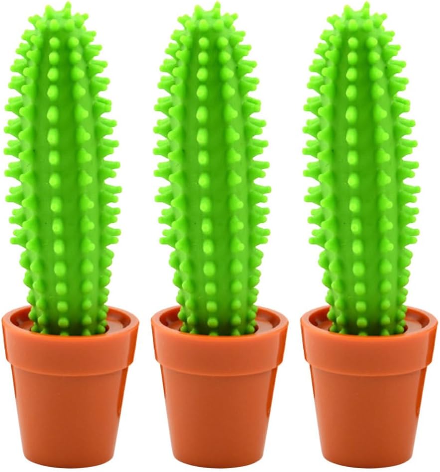 Cactus Bonsai Shaped Ballpoint Pens 3 Pack