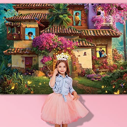 7x5FT Magic House Backdrop for Birthday Party Decor