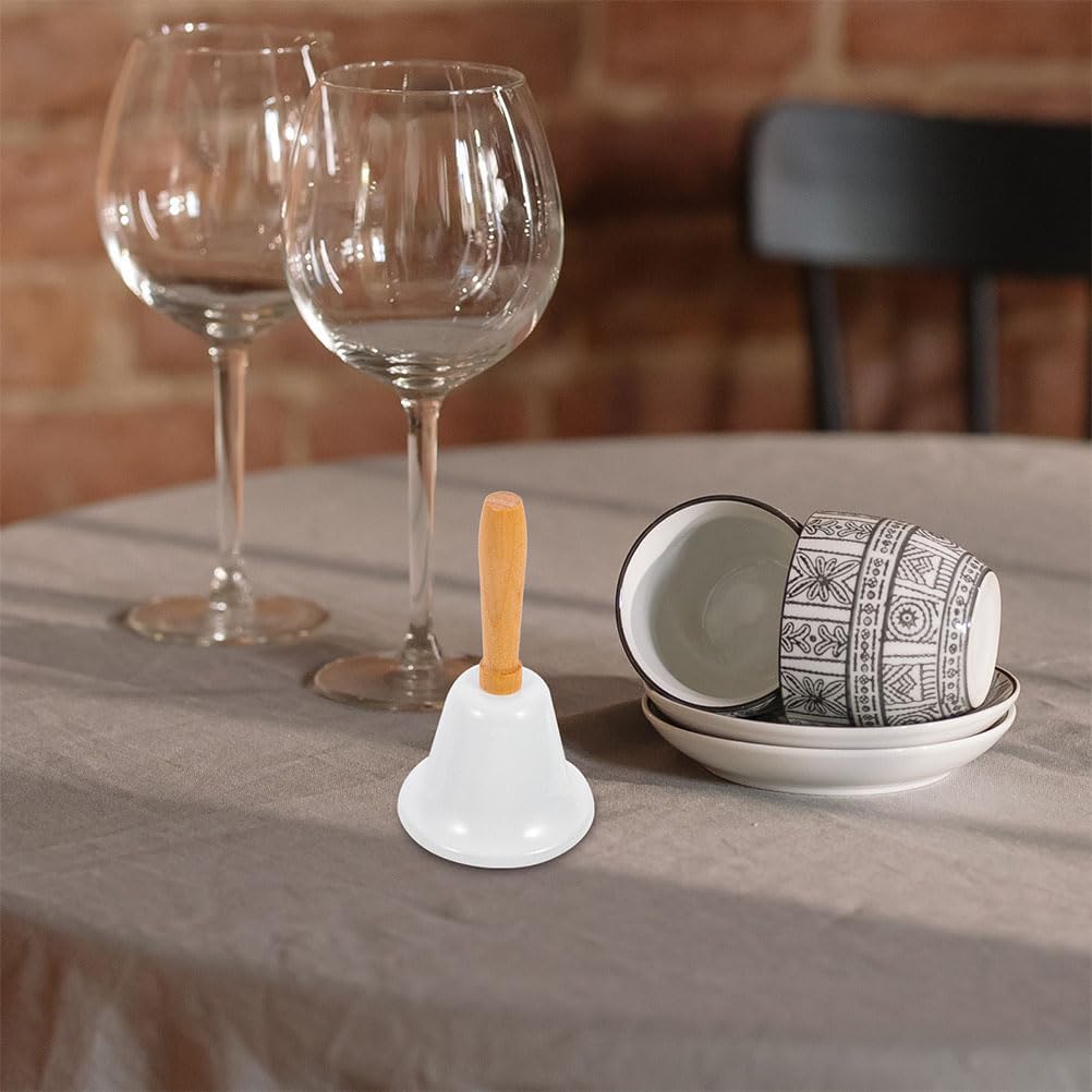 LOGOFUN 2Pcs Hand Bell for Drink Service Restaurant Decor