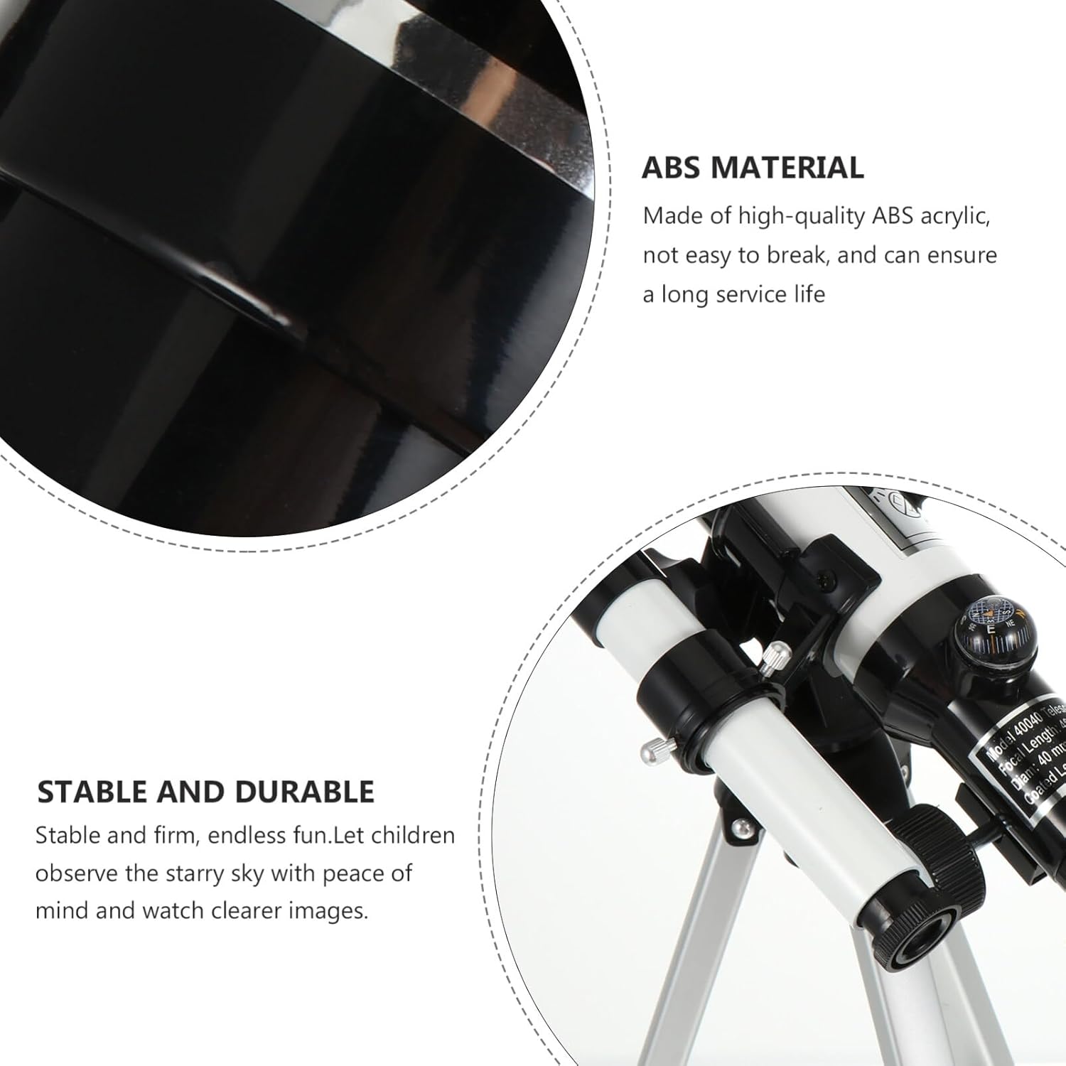 ULTECHNOVO Kids Astronomy Telescope with Tripod