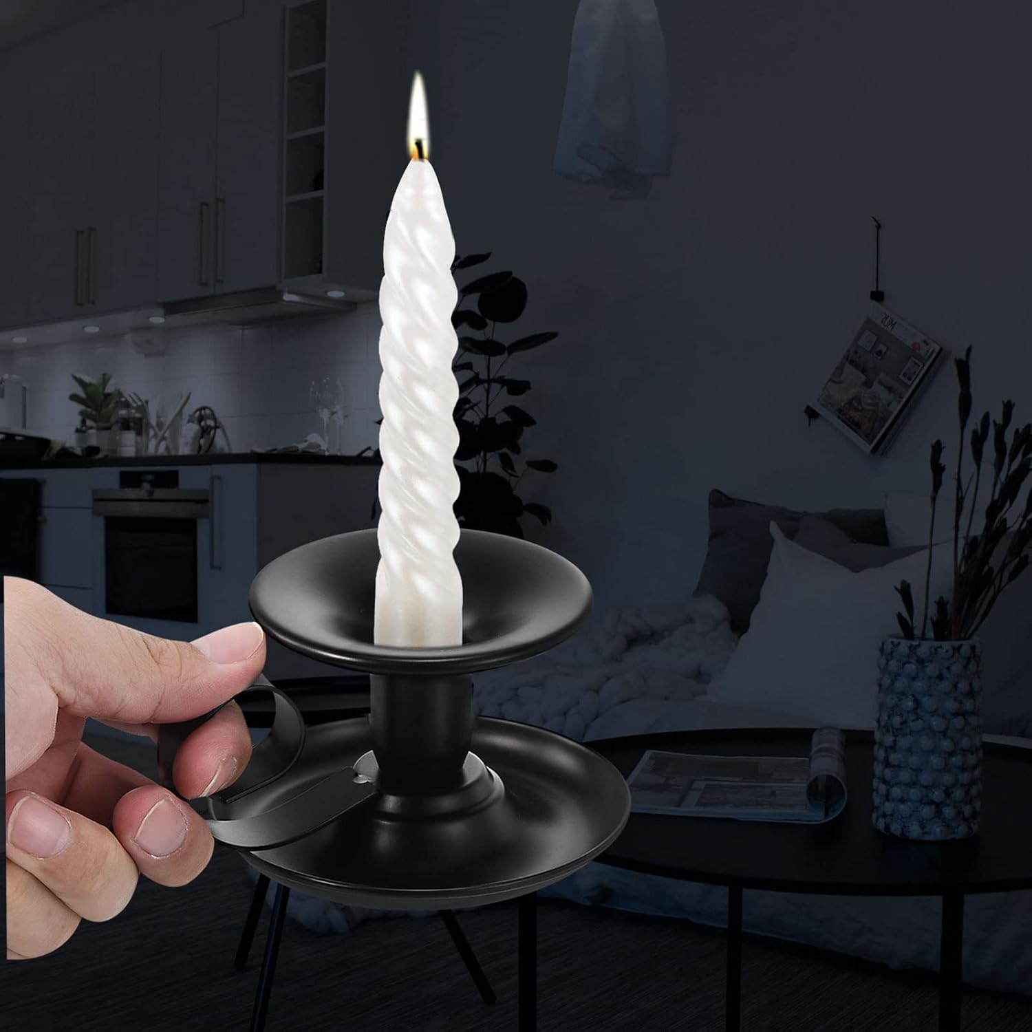PATIKIL 3Pack Taper Candle Molds for Creative Crafts