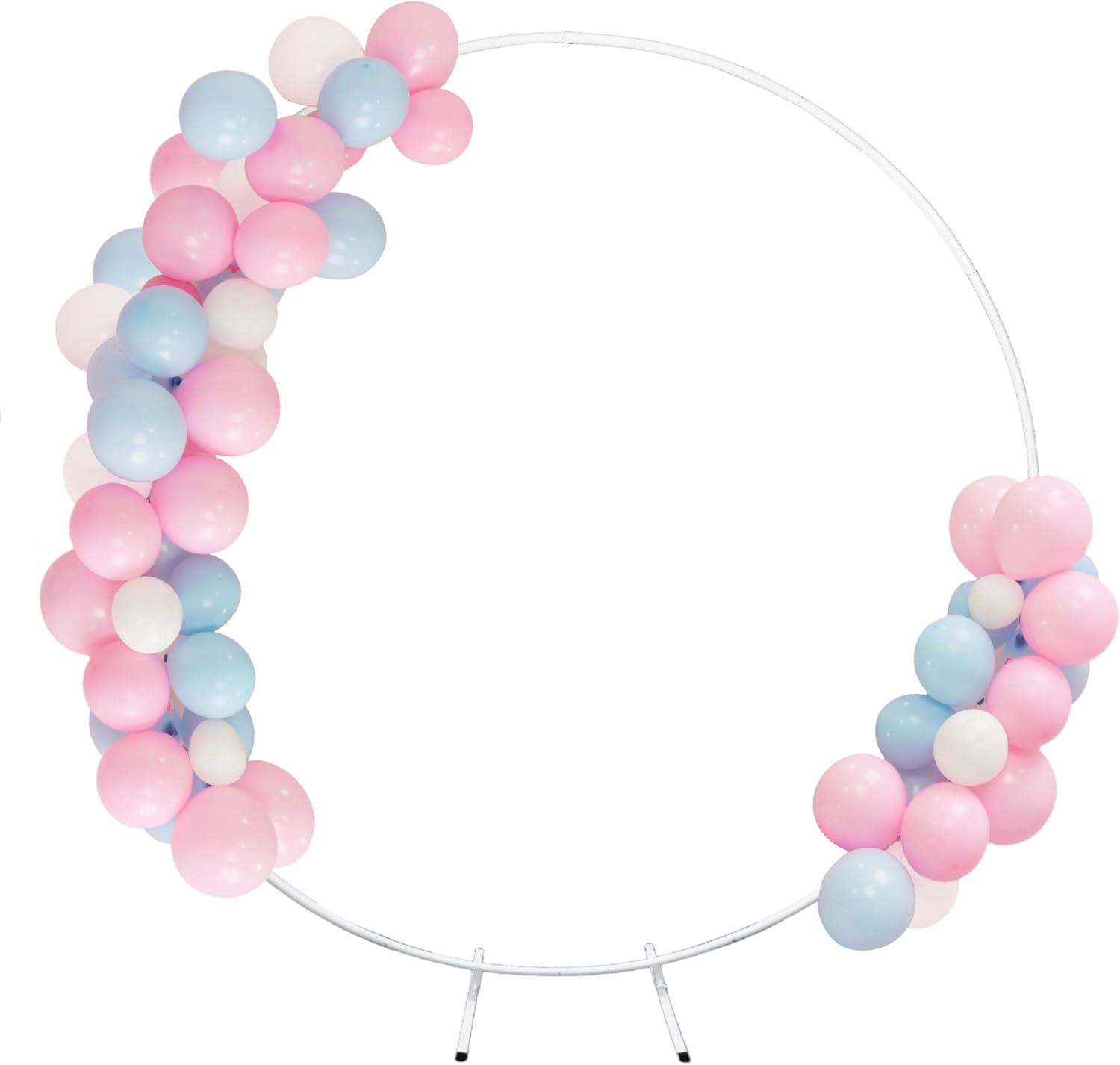 Harfirbe Round Backdrop Stand 65ft Aluminum Arch Kit