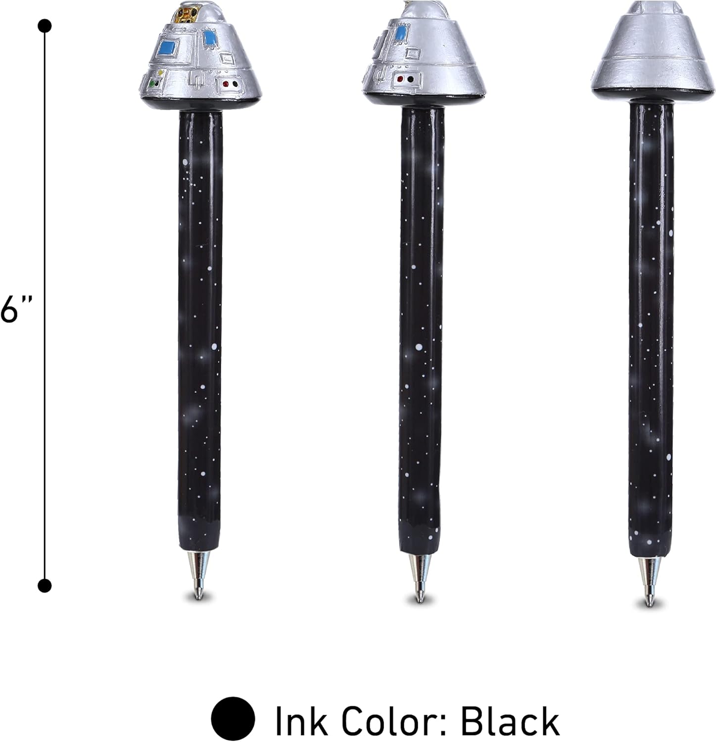 Spacecraft Novelty Pen - Cute Fun Unique Kids Adults Ballpoint Pen