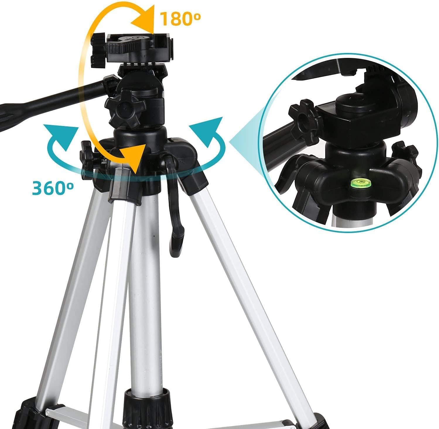 Cowiewie Telescope with Kellner Eyepieces Refractor Telescope with Aluminum Tripod and Backpack