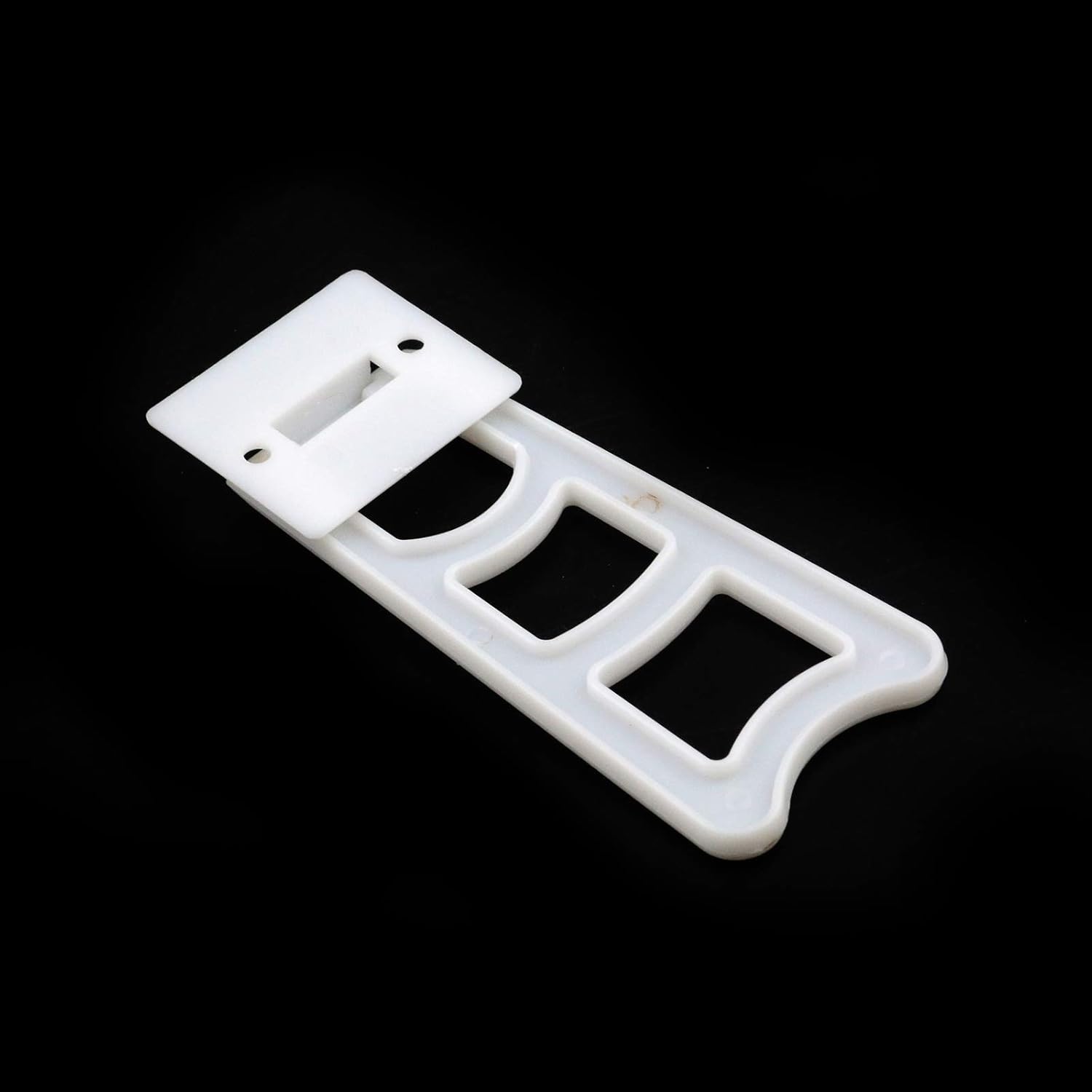 T Tulead White Plastic Easel Back Stand Pack of 10 with Screws