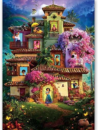 Magic House Backdrop 7x5FT for Birthday Parties