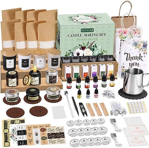DOPXXBB Complete Candle Making Kit for Adults