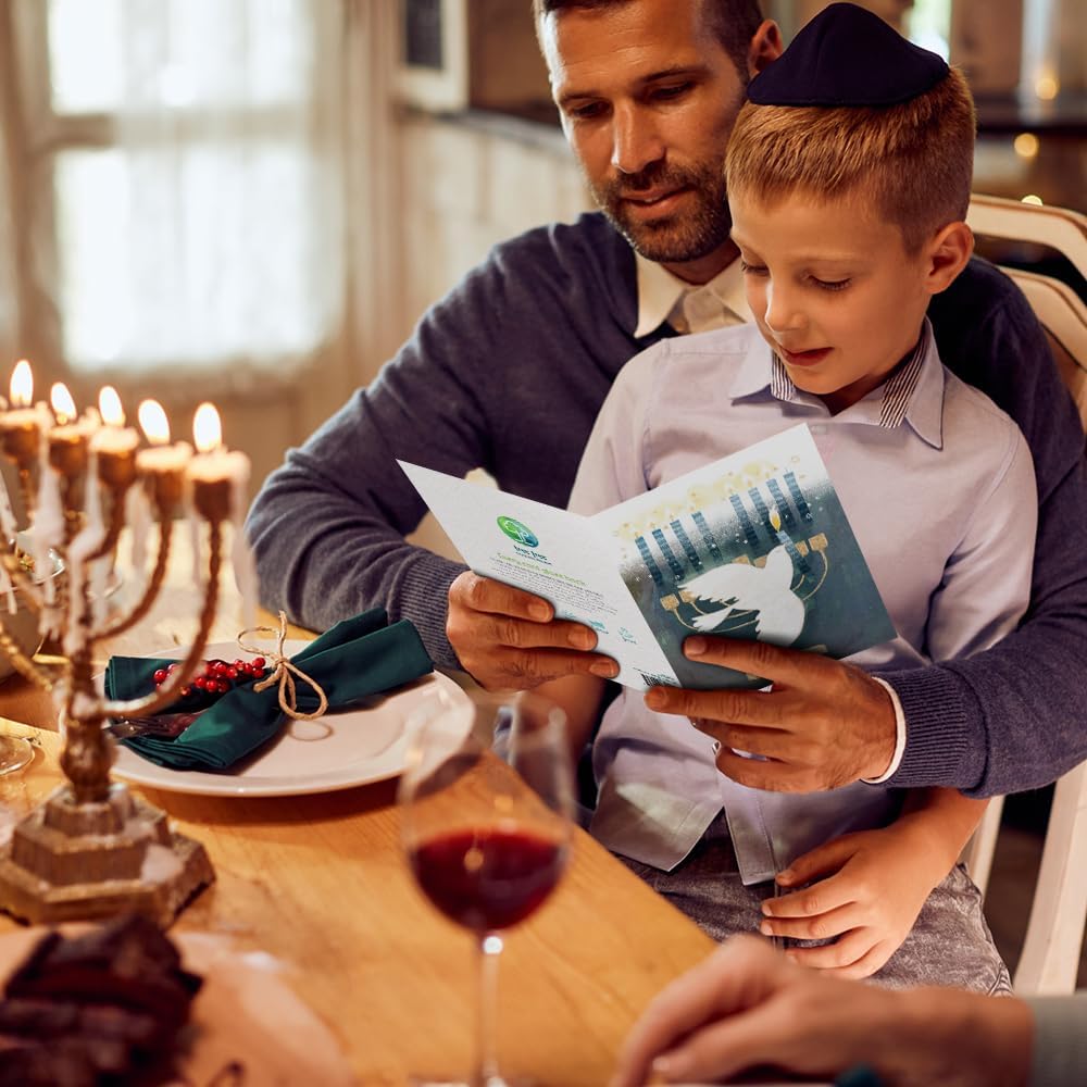 Tree-Free Greetings Hanukkah Card Set