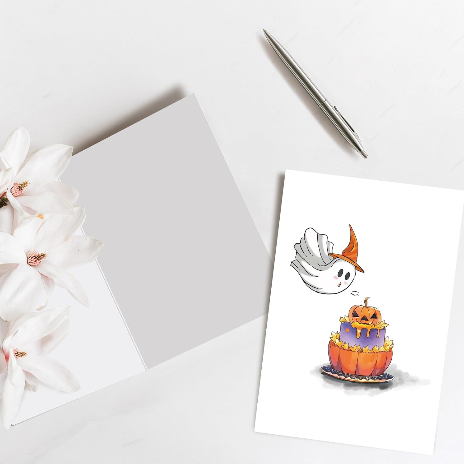 Cute Halloween Birthday Card for Him Her