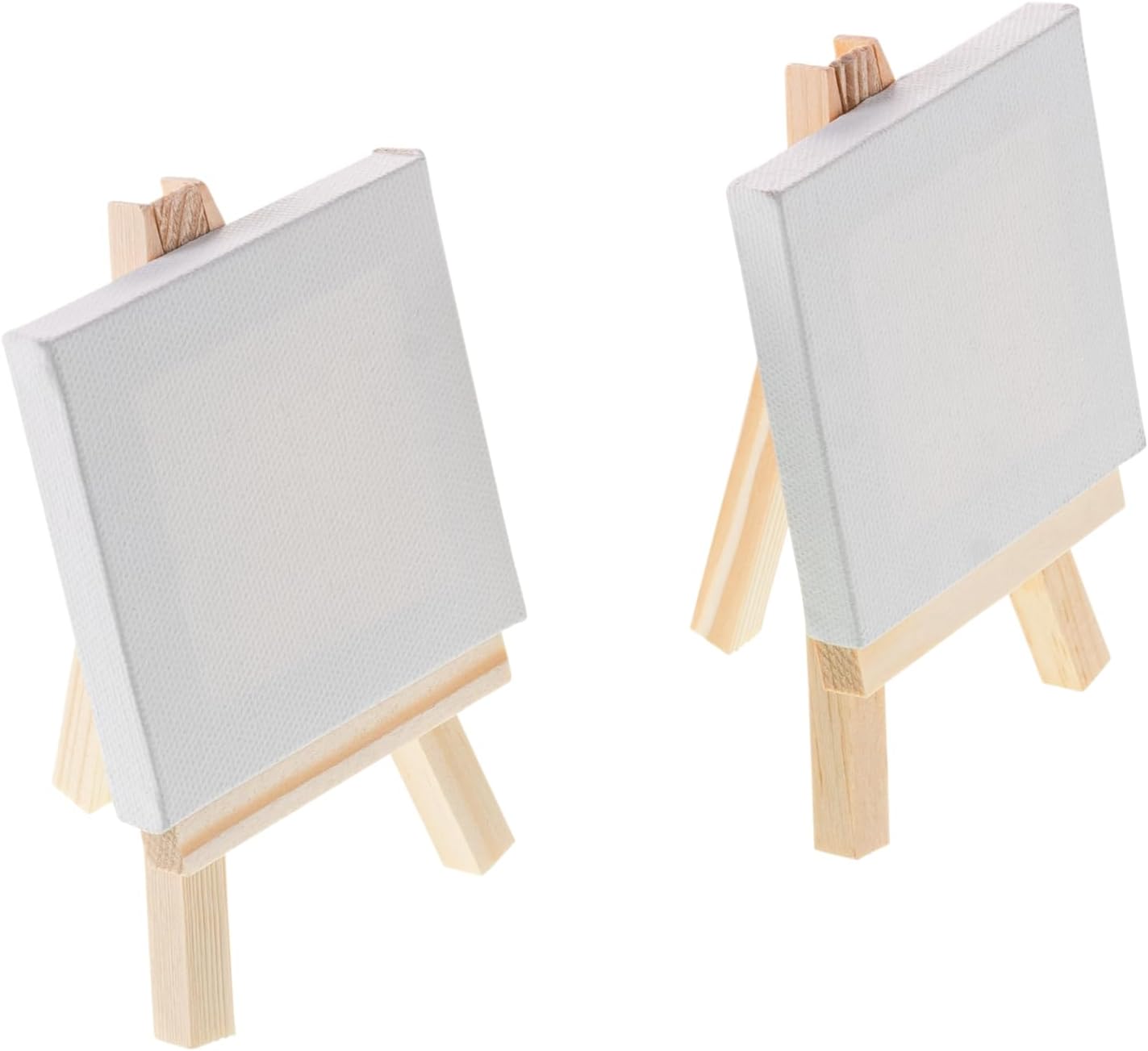 Hello Artist Party Pack Mini Canvas with Easel 4 Pieces