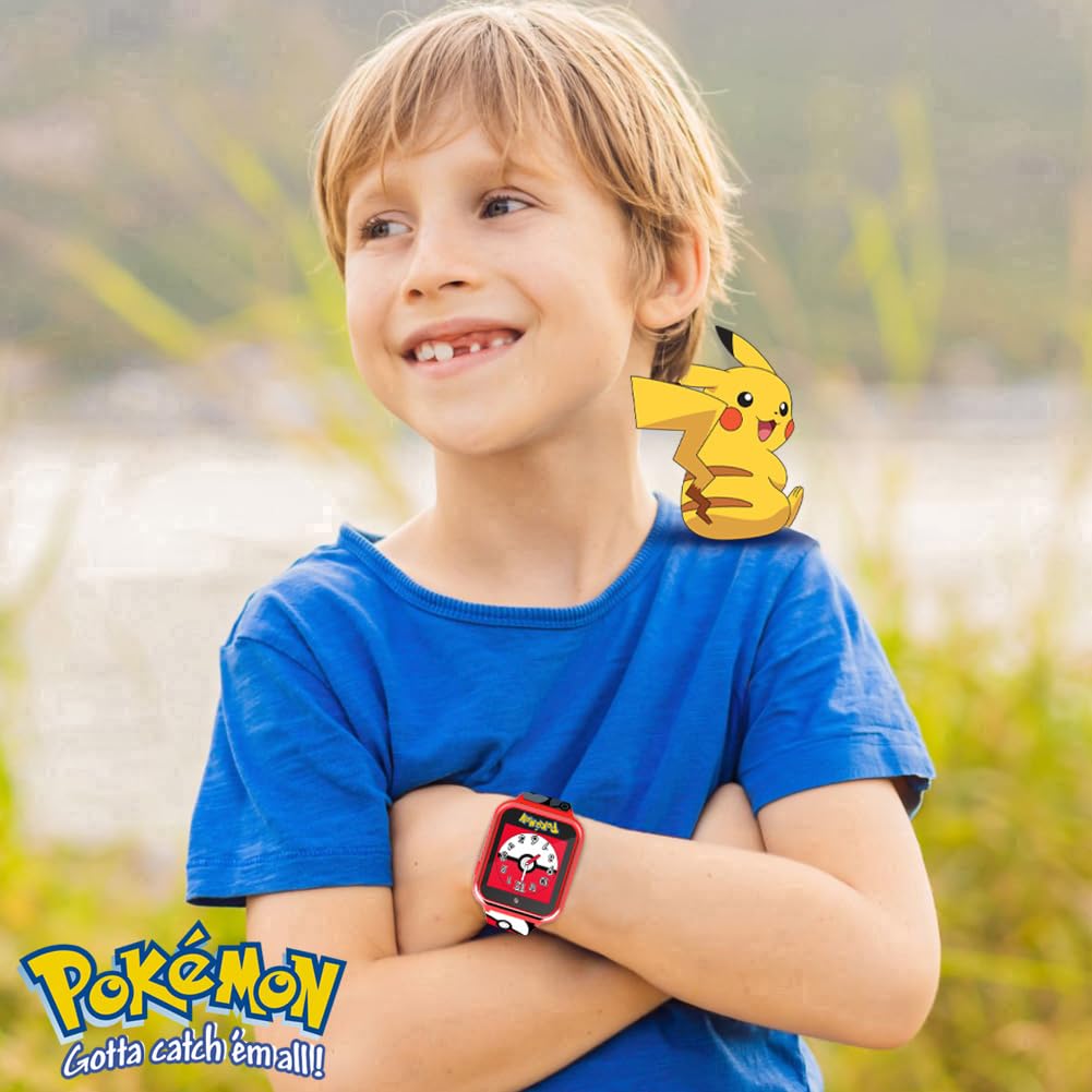 Accutime Pokemon Smart Watch with Camera and Calculator