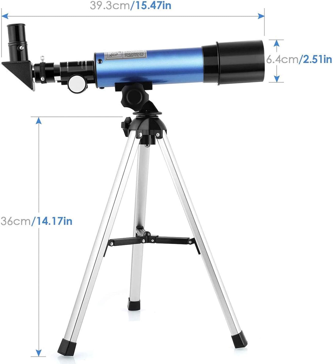 Timisea Kids Telescope with 90x Magnification and 360 Degree Tripod