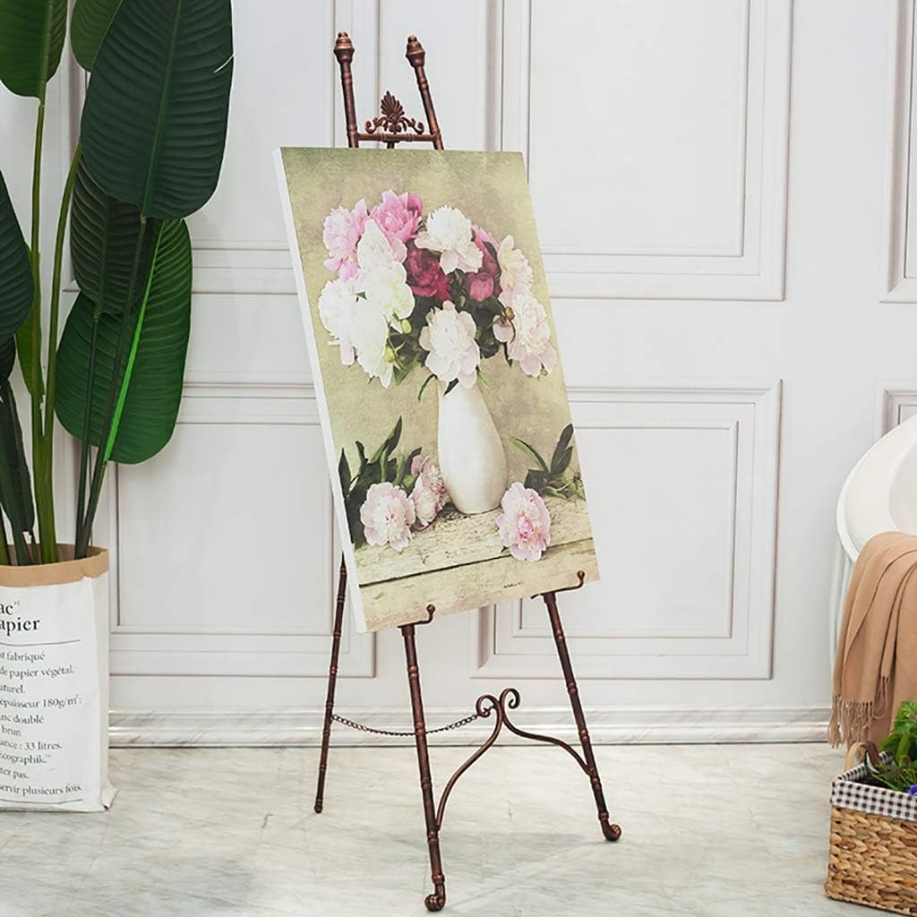 QZQHNYJ Wrought Iron Painting Easel Stand