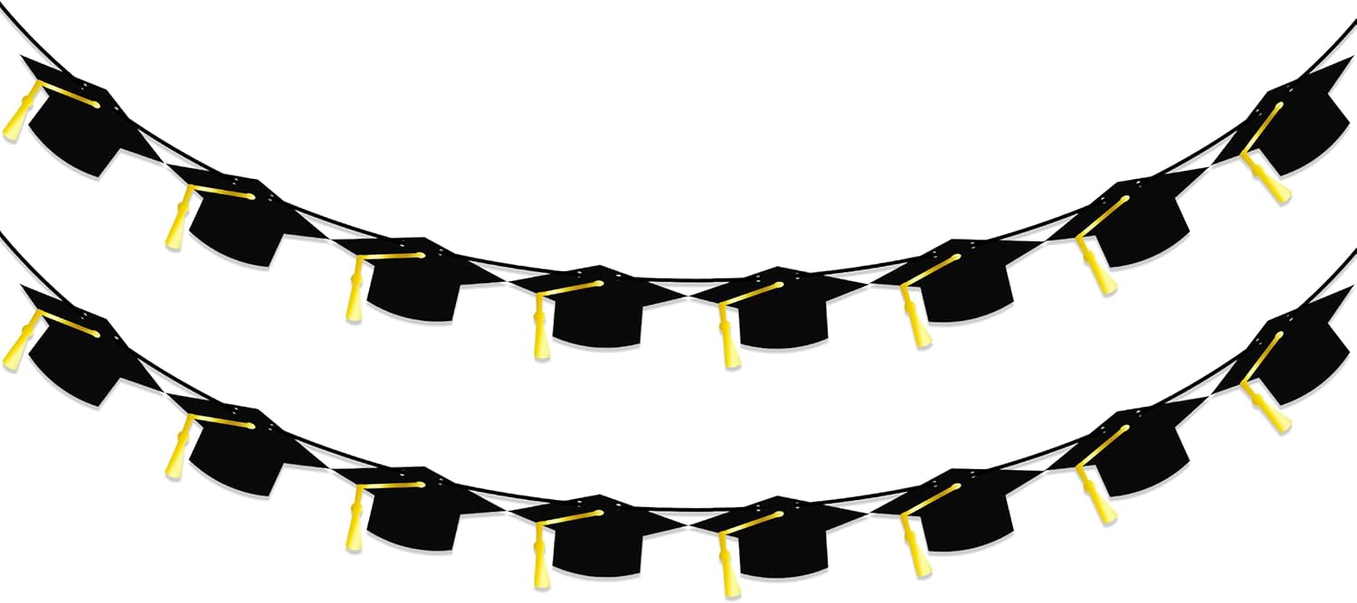 16PCS Graduation Decorations Banner 2025