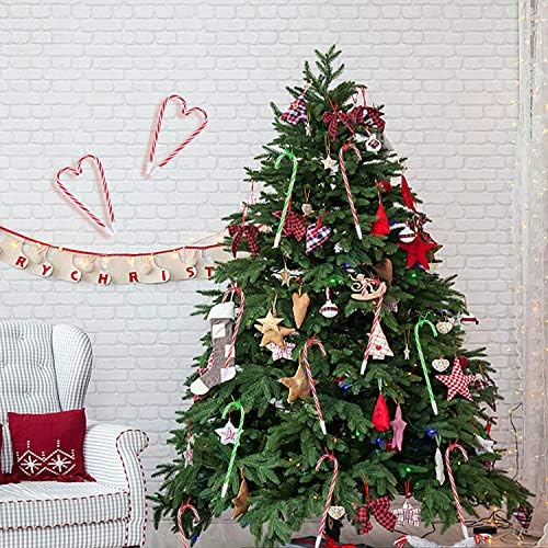 Candy Cane Christmas Pens with Black Ink 48PCS