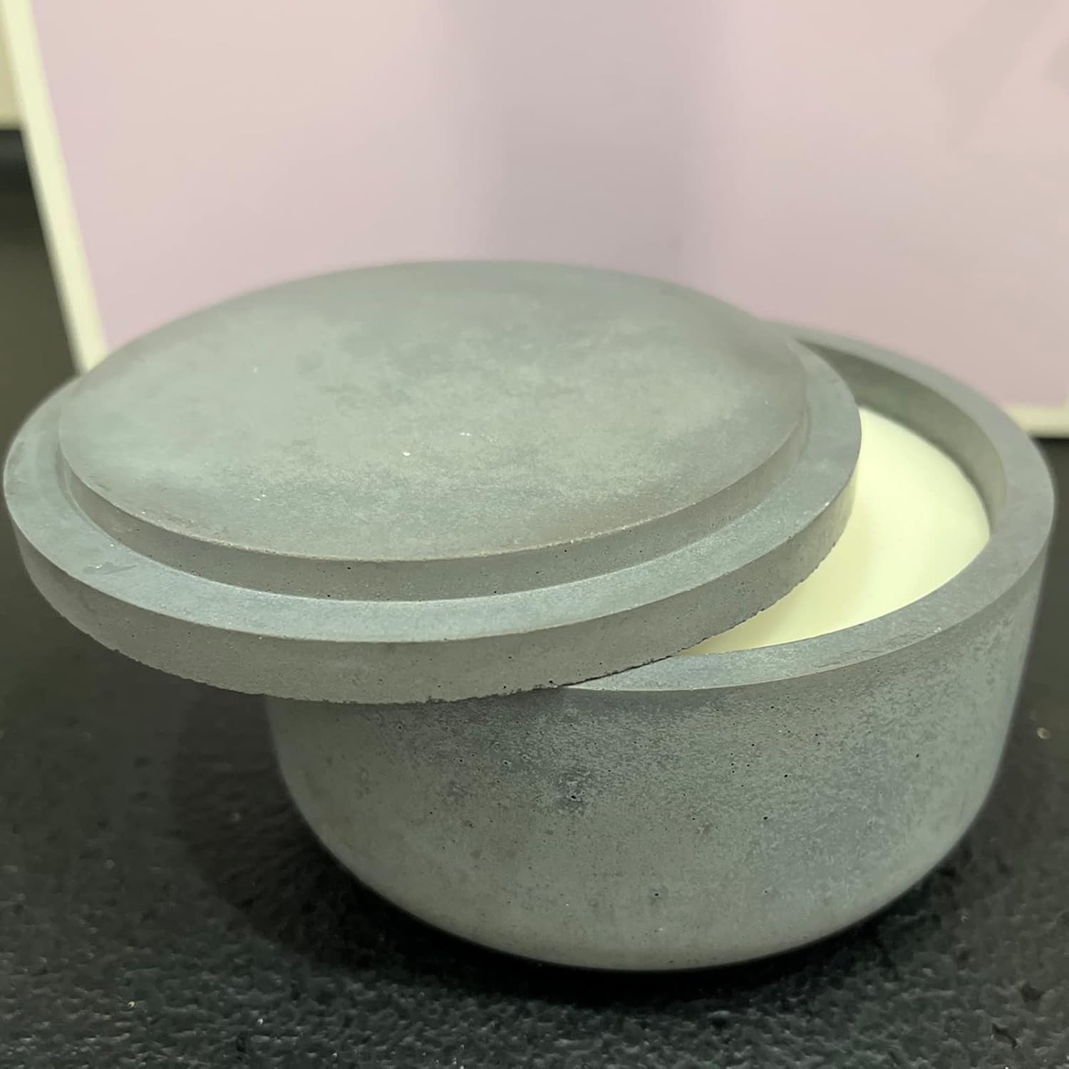 Storage Box Candle Jar Molds Set with Lids