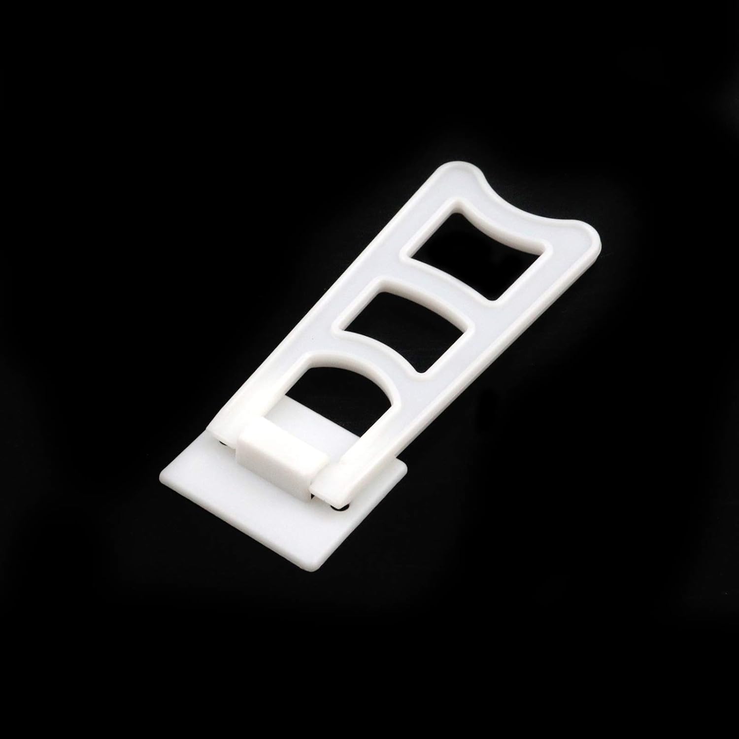 T Tulead White Plastic Easel Back Stand Pack of 10 with Screws