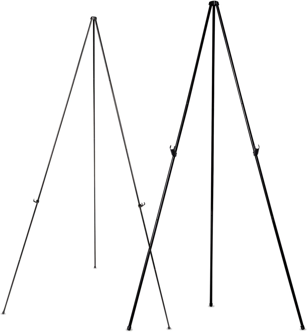 MasterVision FLX04201MV Instant Easel Black Steel Lightweight