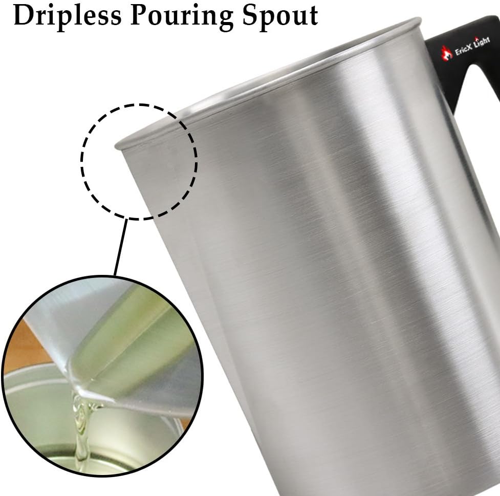 EricX Light Candle Making Pouring Pot 4 Pounds 1
