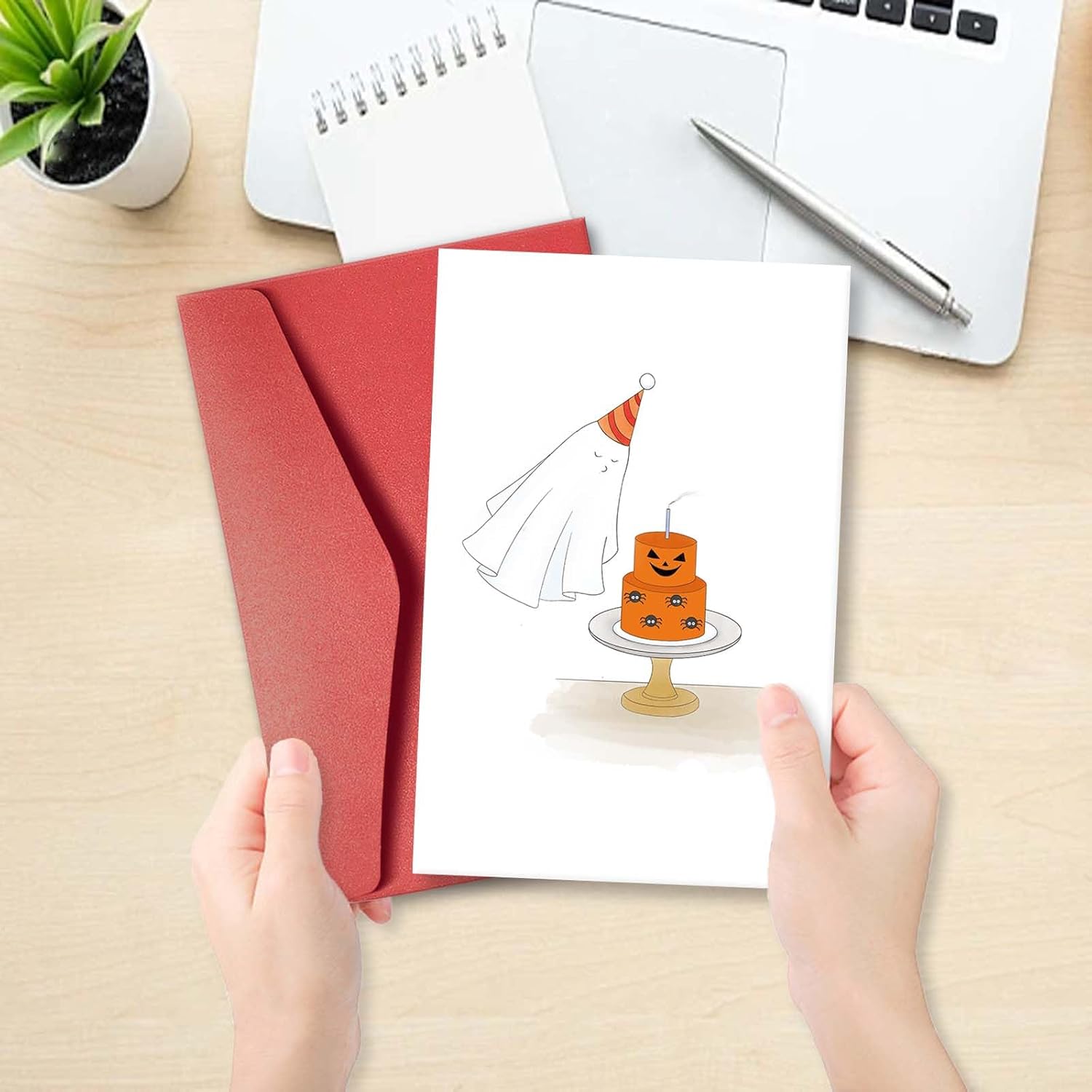Funny Halloween Birthday Card for Him Her