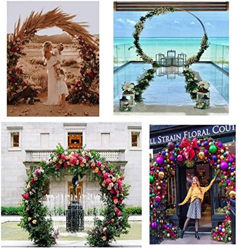 LANGXUN 9ft Metal Balloon Arch Frame