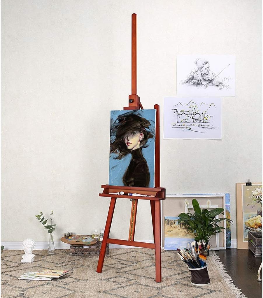 Adjustable Height Display Easel for Art and Drawing