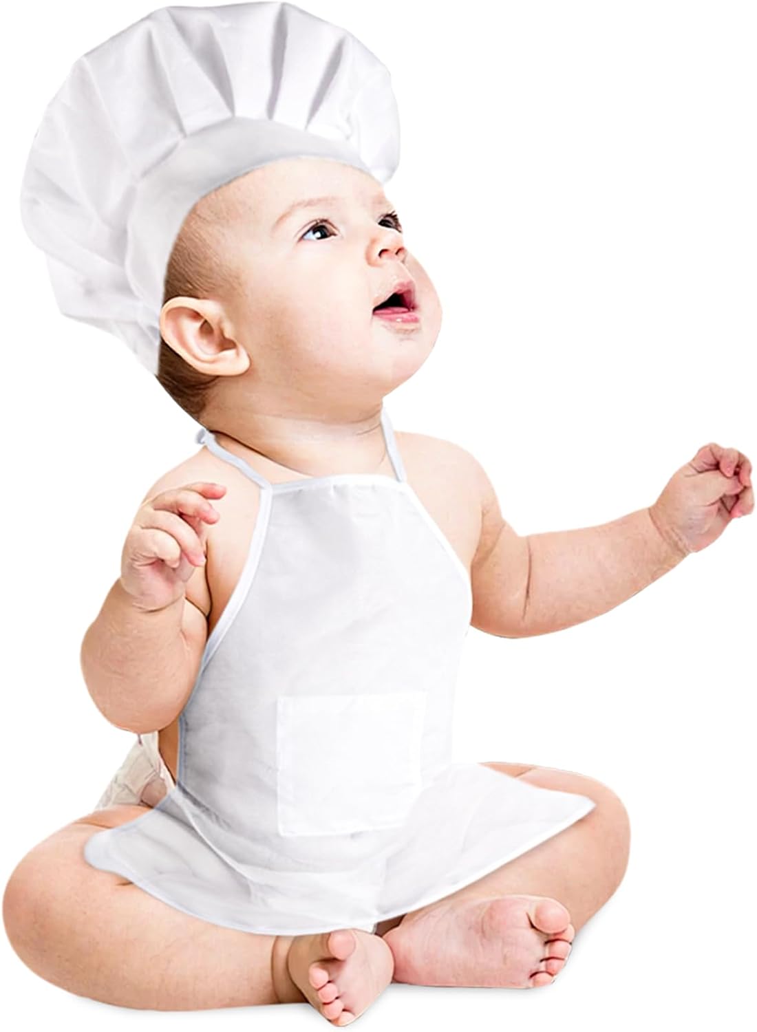 AMOR PRESENT 2-Piece Baby Chef Costume Set