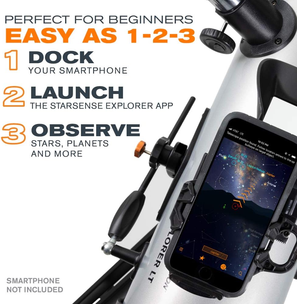 Celestron StarSense Explore LT114AZ Telescope with Smartphone App